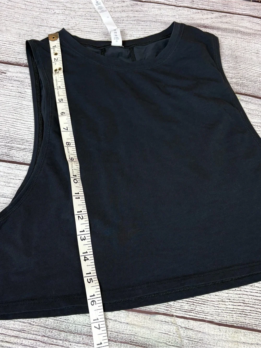 Lululemon Black Muscle Love Crop